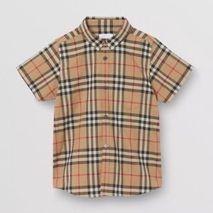 Burberry check shirt